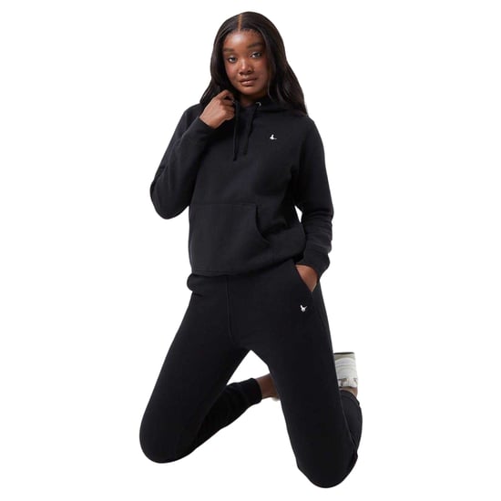 Jack Wills Hoodie voor dames met Astbury-fazantlogo en relaxte pasvorm (Zwart) - Image 4