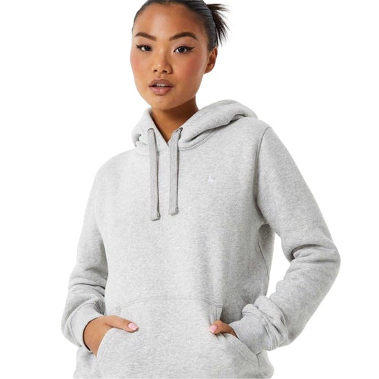 Jack Wills Hoodie voor dames met Astbury-fazantlogo en relaxte pasvorm (Grijze Mergel) - Image 4