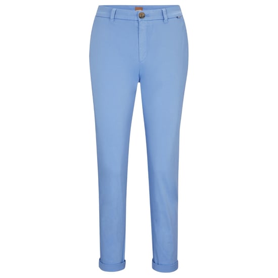Boss Slanke chino’s voor dames (Blauw) - Image 1