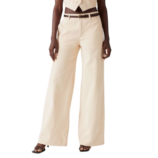 Levi's Dames Big Yikes Wijd Been Chino's (Wit) - Image 1