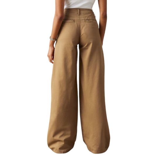 Levi's Dames Big Yikes Wijde Pantalon Chino's (Ermine) - Image 3