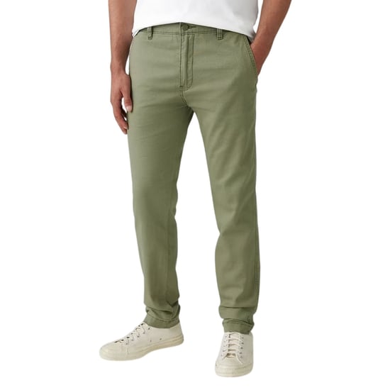 Levi's Heren Karla Ribfluwelen Textured Slim Chino's (Diep Lichengroen) - Image 3