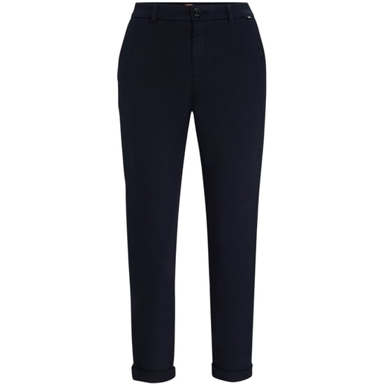 Boss Slanke chino’s voor dames (Middenblauw) - Image 1