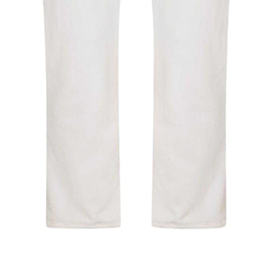 Off White Heren Fleece Joggers (Wit) - Image 3