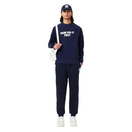 Lacoste Heren-joggingbroek ‘Rene Did It First’ (Marineblauw) - Image 6