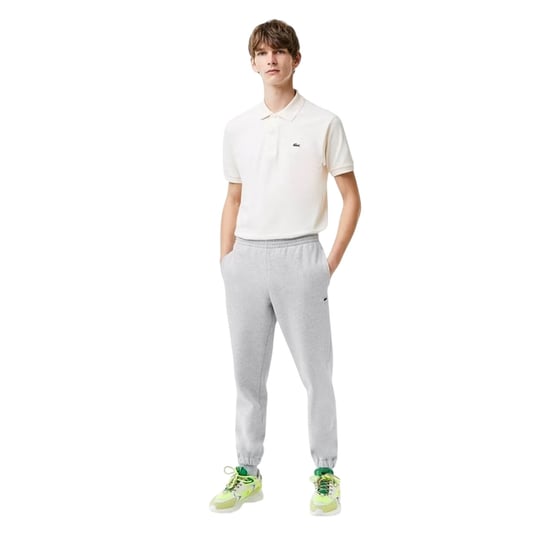 Lacoste Joggingbroek van fleece voor heren, normale pasvorm (Lichtgrijs) - Image 3