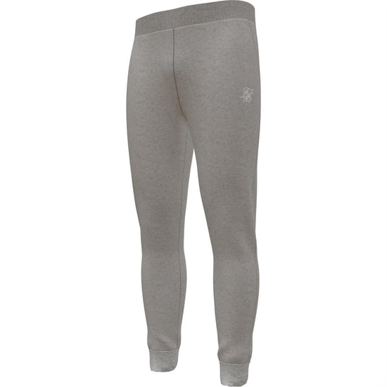 SikSilk Heren Fleece Joggers (Grijze Mergel) - Image 4
