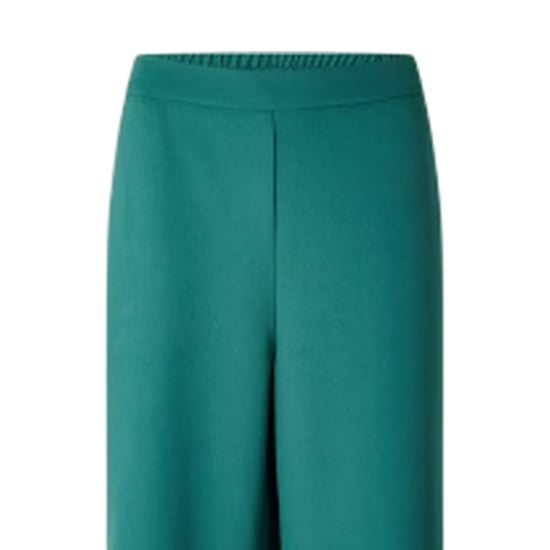 Pieces Damesbroek met elastische tailleband en wijde pijpen (Trek Groen) - Image 3