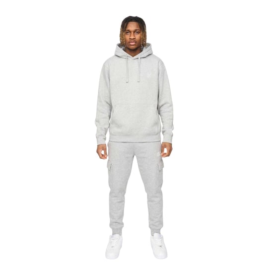 SikSilk Joggingbroek met logo voor heren (Grijze Mergel) - Image 4