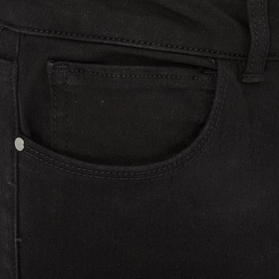 Firetrap Katoenen skinny jeans voor dames (Zwart) - Image 4