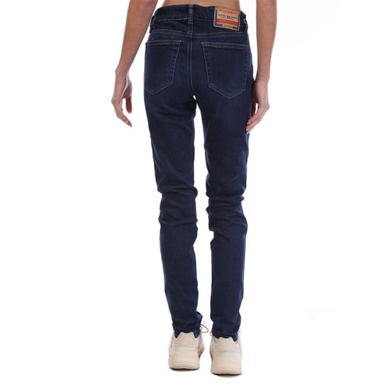Diesel Dames Slandy Low Skinny Jeans 2018 (Blauw) - Image 2