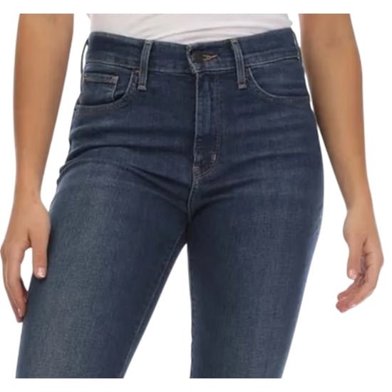 Levis Denimjeans met hoge taille en rechte pijpen voor dames (Non-stop) - Image 4