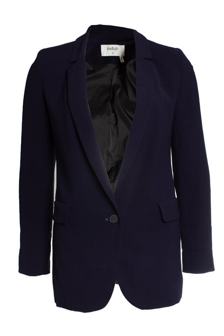 Ba&sh, zeeman blazer in blauw - Image 1