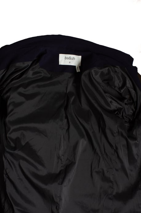 Ba&sh, zeeman blazer in blauw - Image 6