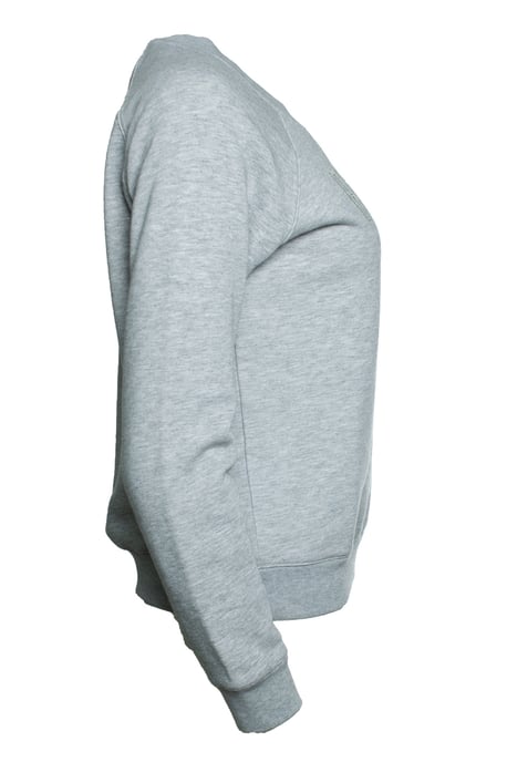 A.P.C., Grijze crewneck trui met PARIS-print - Image 4