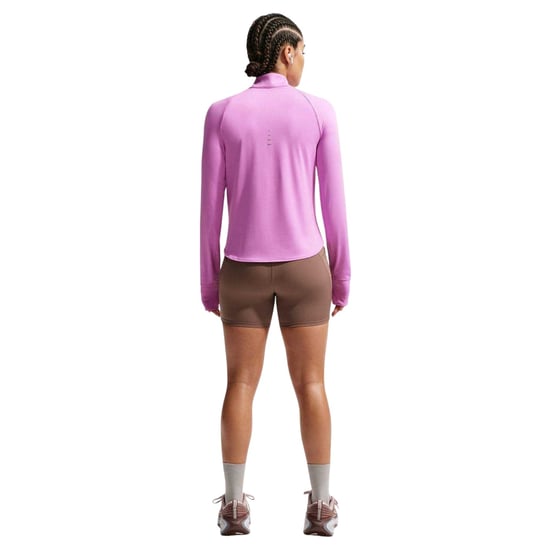 Nike Swift hardloopshirt met kwartrits voor dames (Magenta) - Image 2