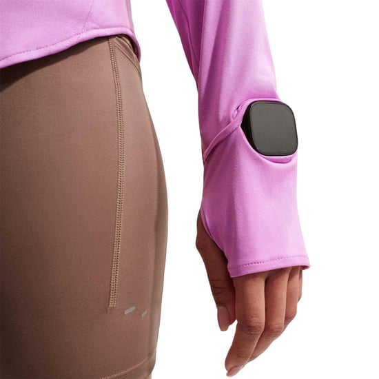 Nike Swift hardloopshirt met kwartrits voor dames (Magenta) - Image 3
