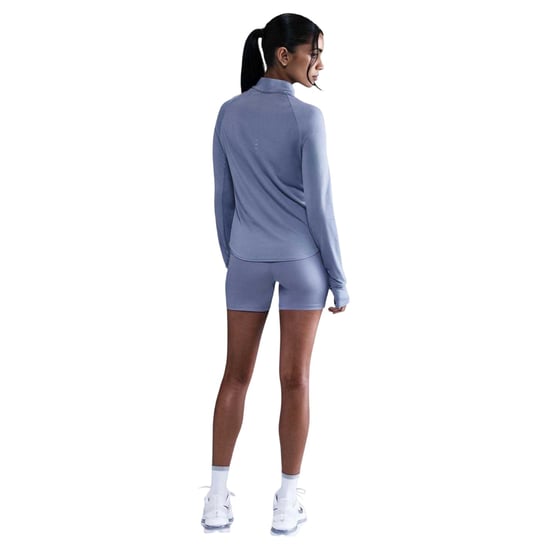 Nike Swift hardloopshirt met kwartrits voor dames (Indigo) - Image 3