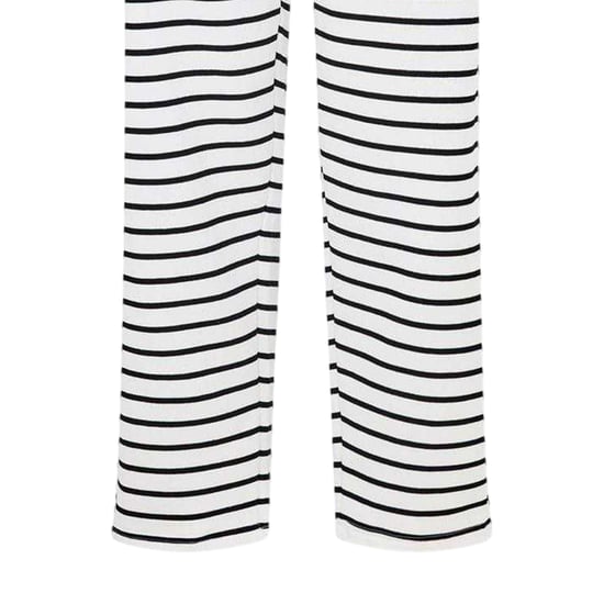 Pieces Dames/Dames Sweatbroeken (Wit/zwart) - Image 3