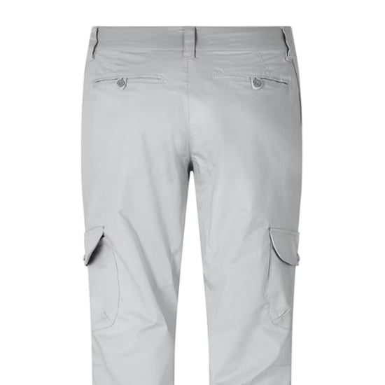 Puma Damesbroek met visgraatpatroon en bootcut-pasvorm (Wit) - Image 4