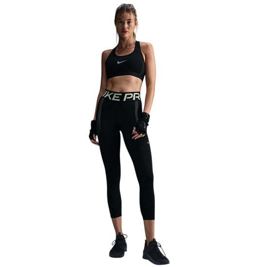 Nike Dames-joggingbroek met Pro-logo (Zwart) - Image 1