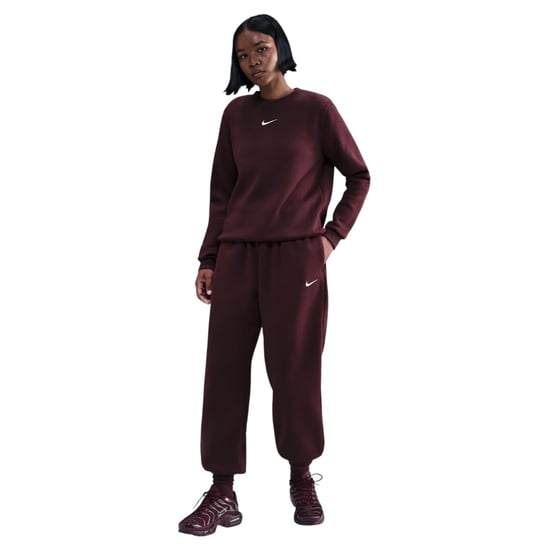 Nike Dames/Dames Fleece Joggers (Bourgondië) - Image 3