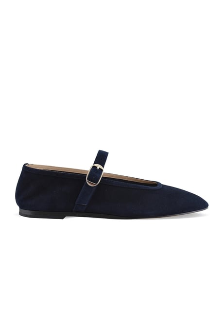 Le Monde Béryl Mary Jane-ballerina's Blauw - Image 1