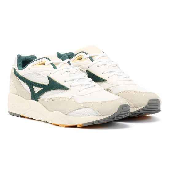 Mizuno Contender S Zand/Bistro Groen Sportschoenen - Image 1