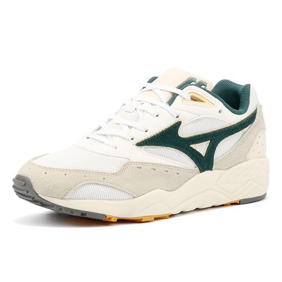 Mizuno Contender S Zand/Bistro Groen Sportschoenen - Image 3