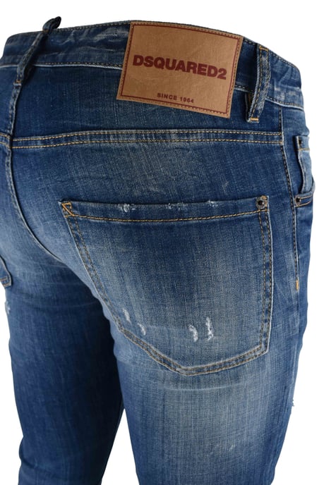Dsquared2 Teddy Jean Blauw - Image 4