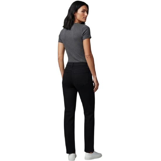Levis Dames 712 Slim-fit jeans met randstiksels (De nacht is zwart) - Image 2