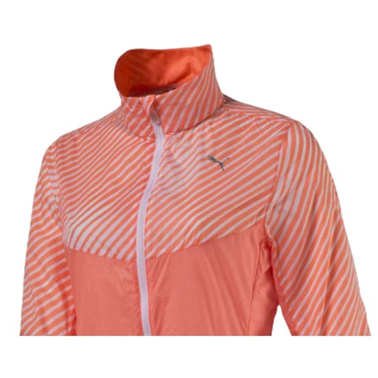 Puma Dames Graphic Woven Jacket (Oranje) - Image 4