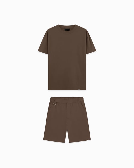 Black Bananas Mercerised Tee Twin Set, - Image 1