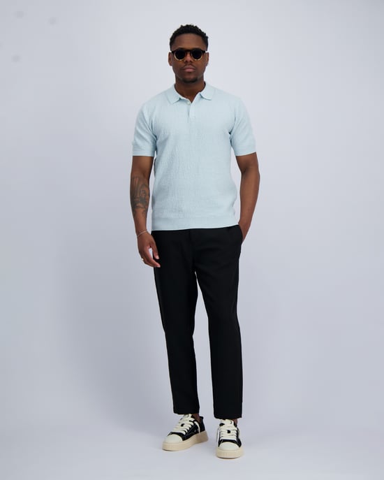 Black Bananas Soft V2 Knit Polo, - Image 2