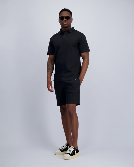 Black Bananas Mercerised Polo Twin Set, - Image 2