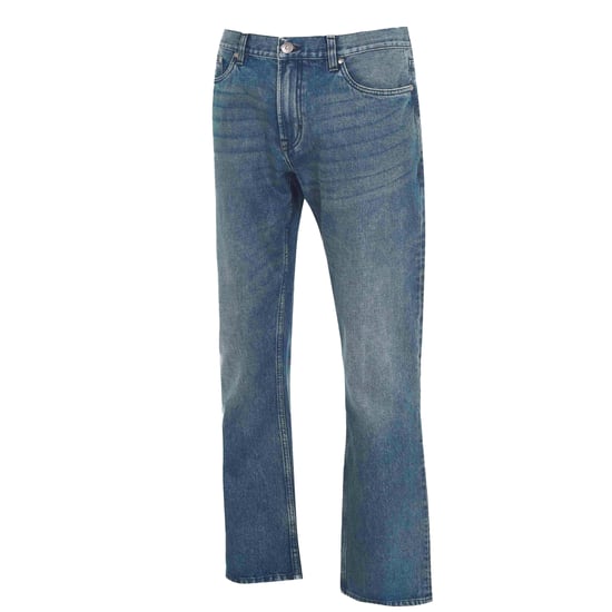 Firetrap Heren-jeans van katoen met bootcut-pasvorm uit Tokio (Blauwe Was) - Image 1