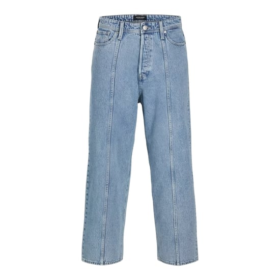 Jack And Jones Herenjeans van denim met een relaxte pasvorm en wijde pijpen (Blauwe Denim) - Image 2