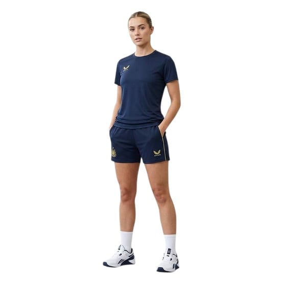 Castore Dames/Dames Newcastle United FC Voetbalshort (Koolstof) - Image 1