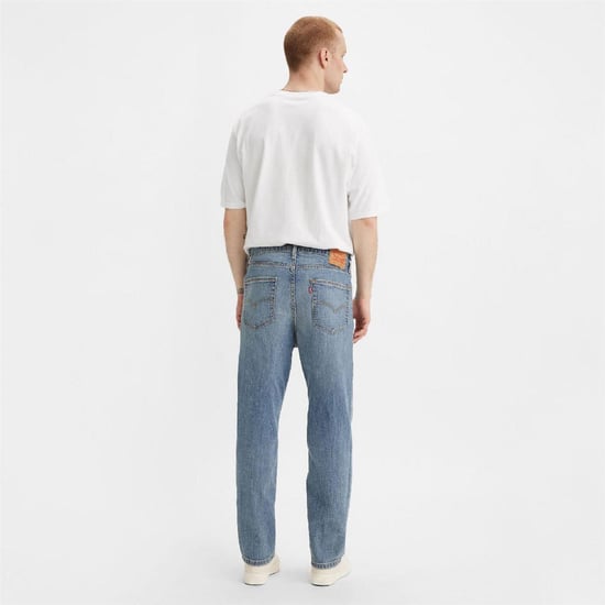 Levis Herenjeans van denim met 5 zakken en taps toelopende pijpen (Ik zal u nooit opgeven) - Image 3