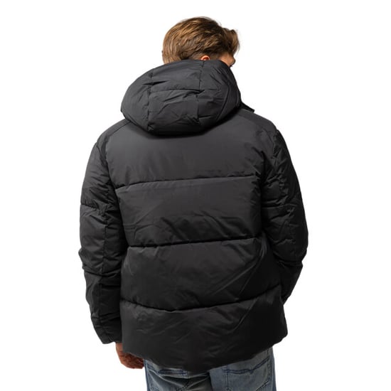 Lyle & Scott Gewatteerd Jack Met Capuchon, Zwart - Image 6