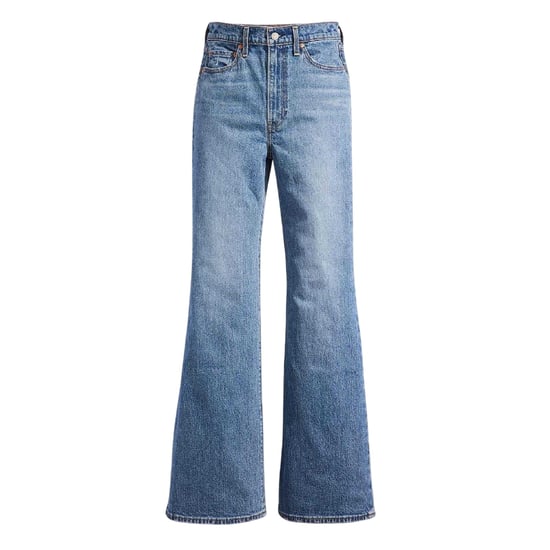 Levis Damesjeans met hoge taille en wijde pijpen, met ribpatroon (Wandelingen in Sonoma) - Image 2