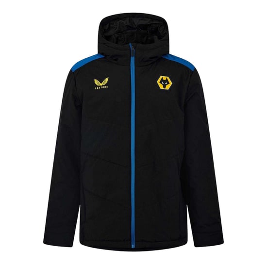 Castore Wolverhampton Wanderers FC-anorak voor heren (Kaviaar/Inktblauw) - Image 1