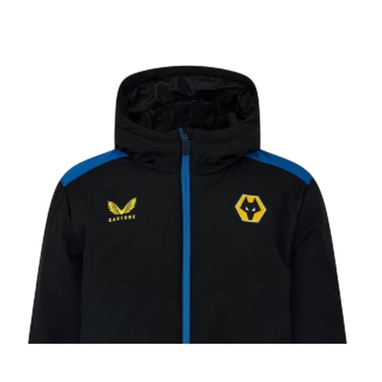 Castore Wolverhampton Wanderers FC-anorak voor heren (Kaviaar/Inktblauw) - Image 3