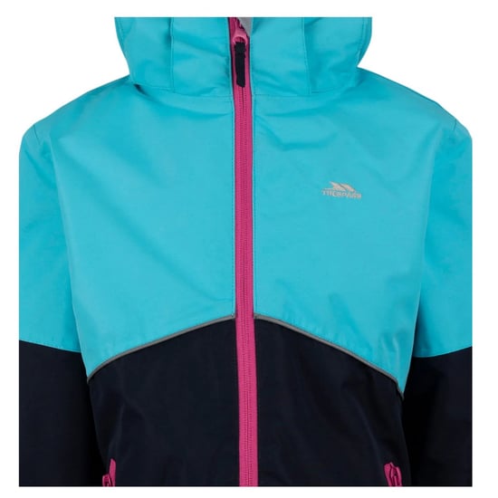 Trespass Ski-jas voor kinderen met afneembare capuchon (Blauw) - Image 3