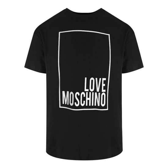 Love Moschino Box Logo Zwart T-shirt - Image 1