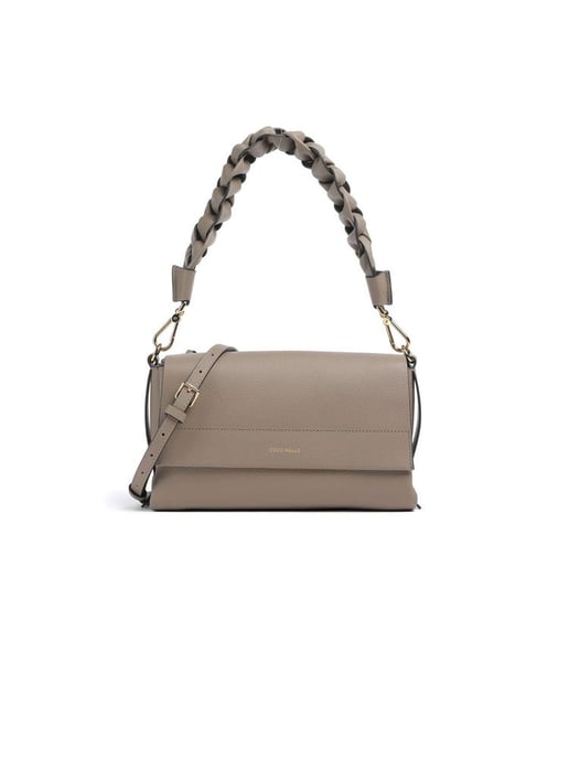 Coccinelle Schoudertas Warm Taupe/Rosette - Image 1