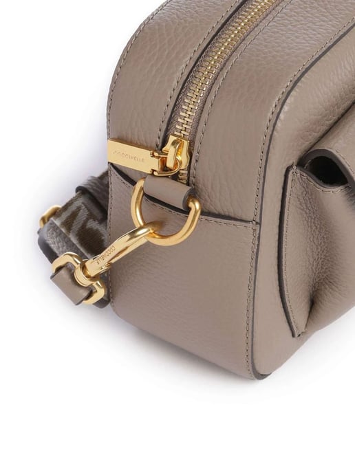 Coccinelle Schoudertas Warm Taupe - Image 3