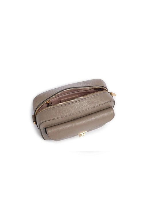 Coccinelle Schoudertas Warm Taupe - Image 5