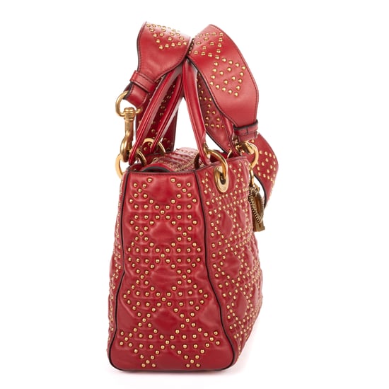 Medium Studded Lady Dior Flap Medium schoudertas - Image 4