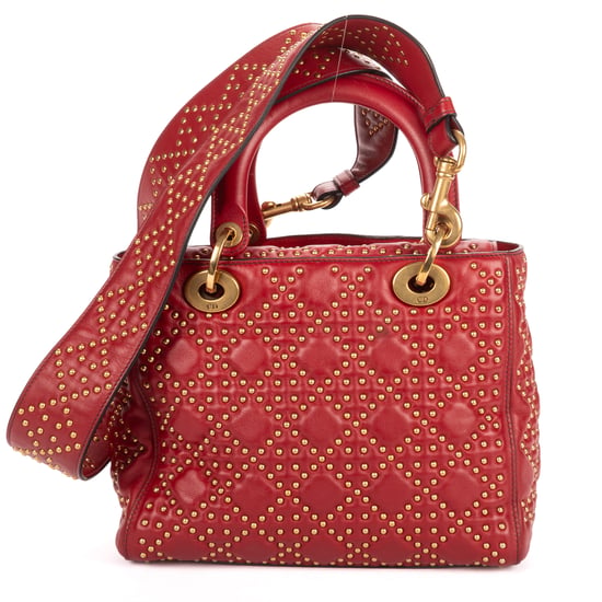 Medium Studded Lady Dior Flap Medium schoudertas - Image 5